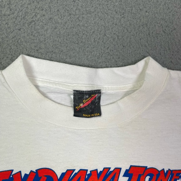 Vintage 90s indiana jones adventure the temple of forbidden eye T-shirt - Picture 3 of 5